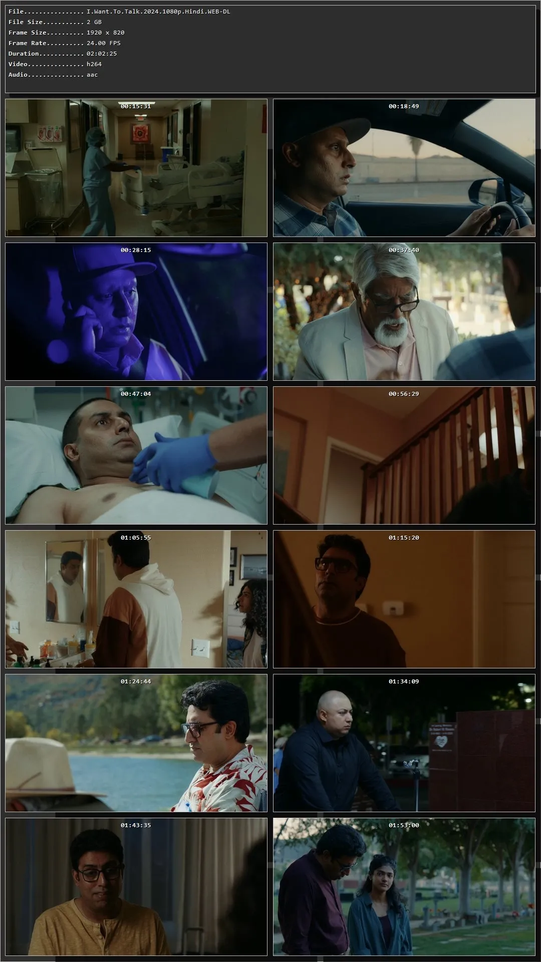 I Want To Talk 2024 Hindi Audio WEB-DL 1080p – 720p – 480p