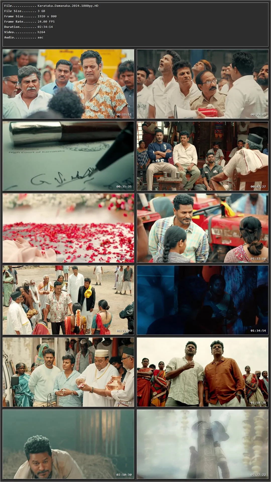 Karataka Damanaka (2024) Hindi Dual Audio HDRip 1080p – 720p – 480p