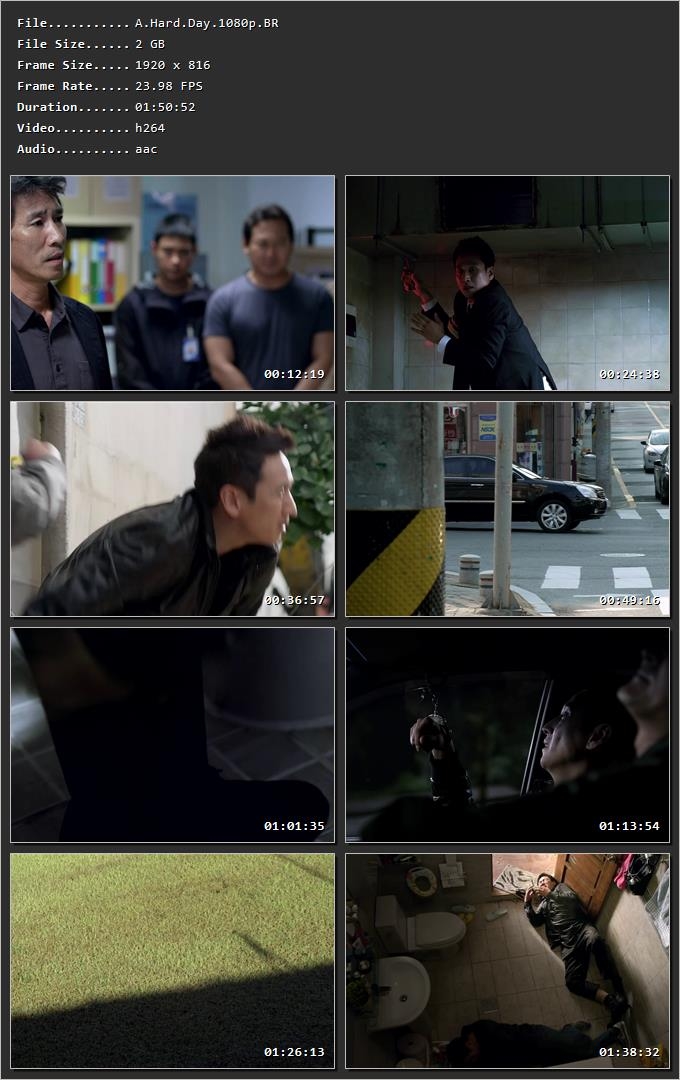 A Hard Day (2014) Hindi Dual Audio HDRip 1080p – 720p – 480p