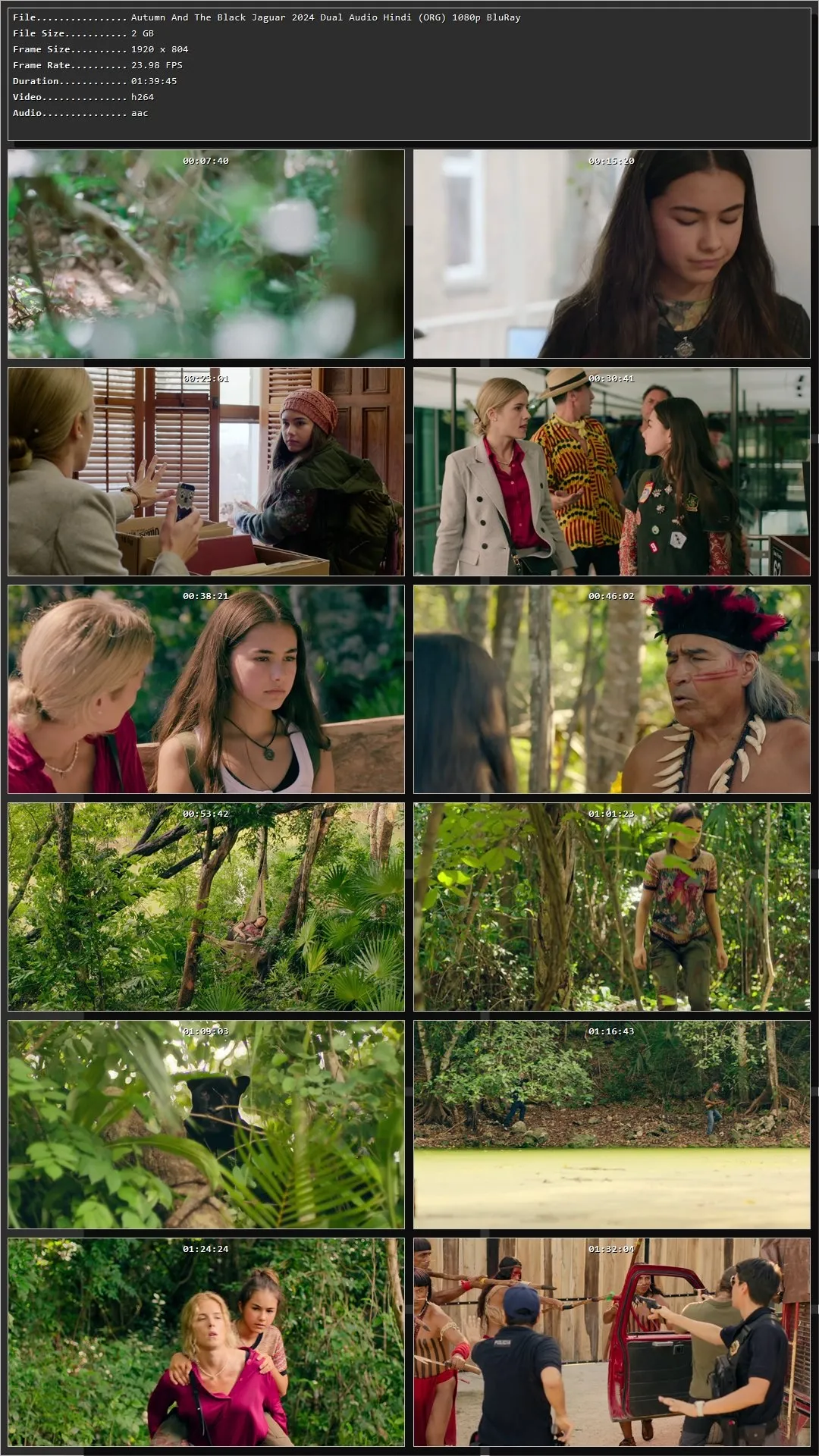 Autumn And The Black Jaguar 2024 Hindi Dual Audio HDRip – 480p – 720p – 1080p