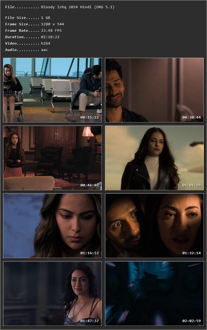 Bloody Ishq 2024 Hindi HDRip 720p – 480p – 1080p