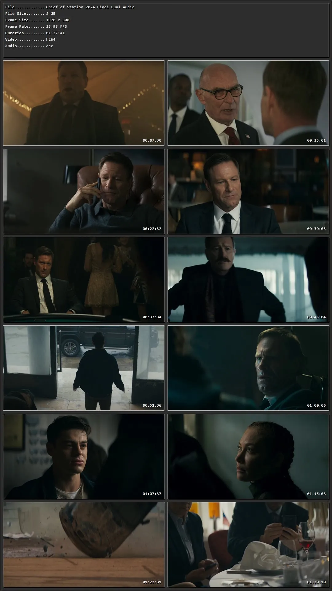 Chief of Station 2024 Hindi Dual Audio HDRip 1080p – 720p – 480p