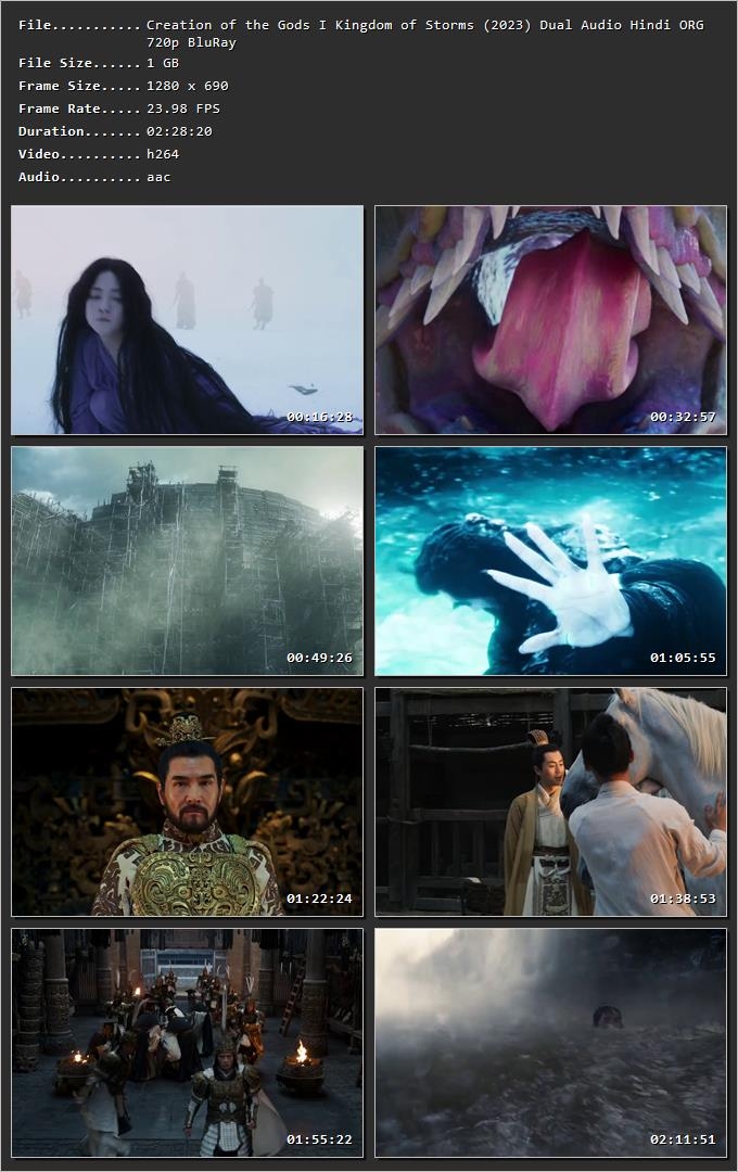 Creation of the Gods I: Kingdom of Storms 2023 Hindi Dual Audio HDRip 1080p – 720p – 480p