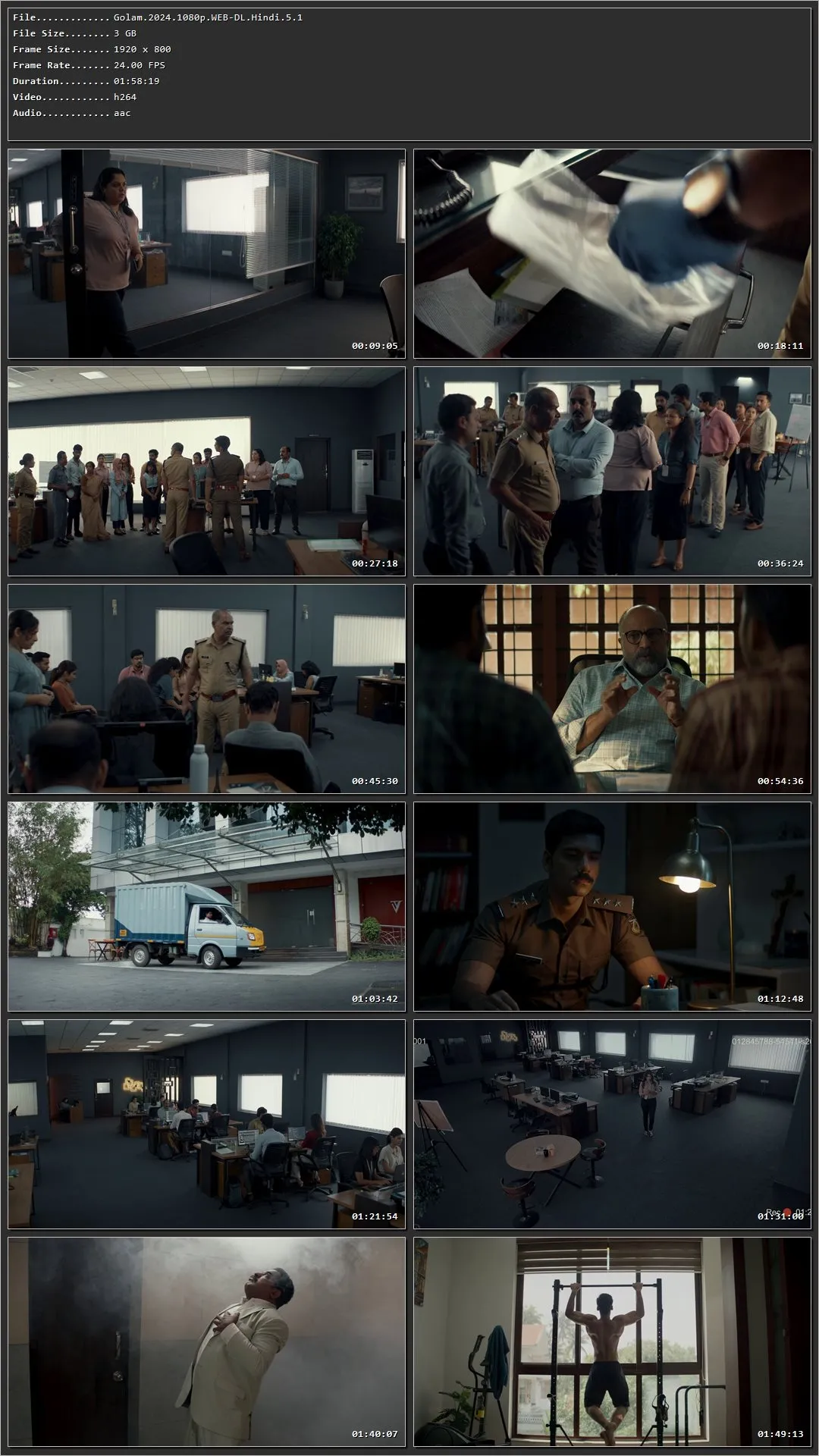 Golam (2024) (Hindi – Malayalam) HDRip 720p – 480p – 1080p