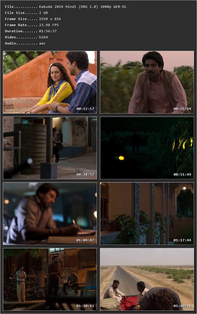 Kakuda 2024 Hindi HDRip 720p – 480p – 1080p