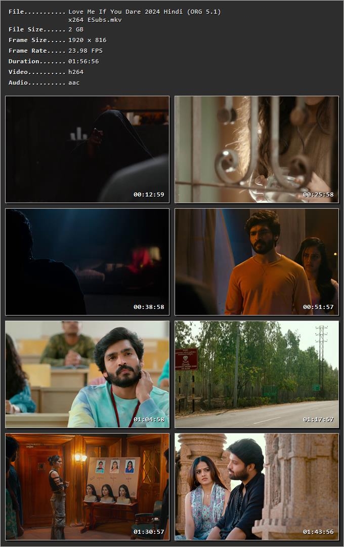 Love Me If You Dare 2024 Hindi HDRip 720p – 480p – 1080p