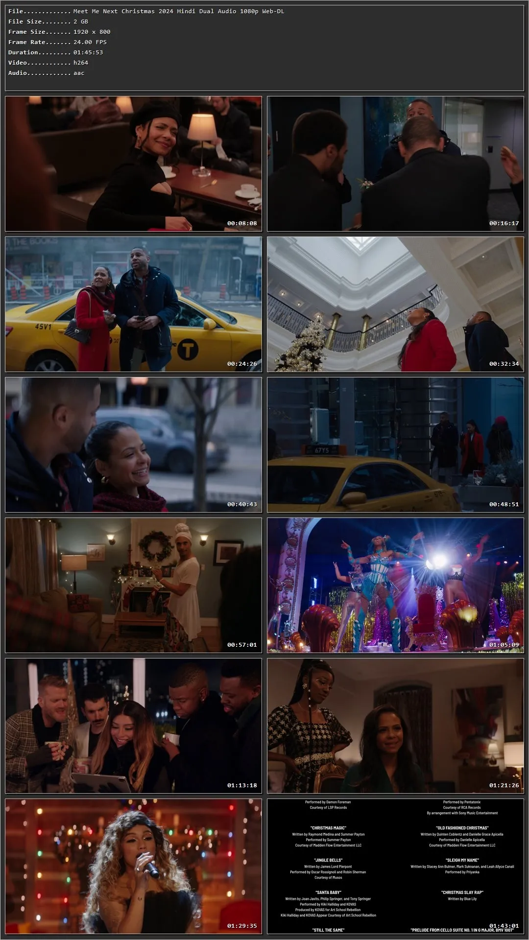 Meet Me Next Christmas 2024 Hindi Dual Audio HDRip 1080p – 720p – 480p