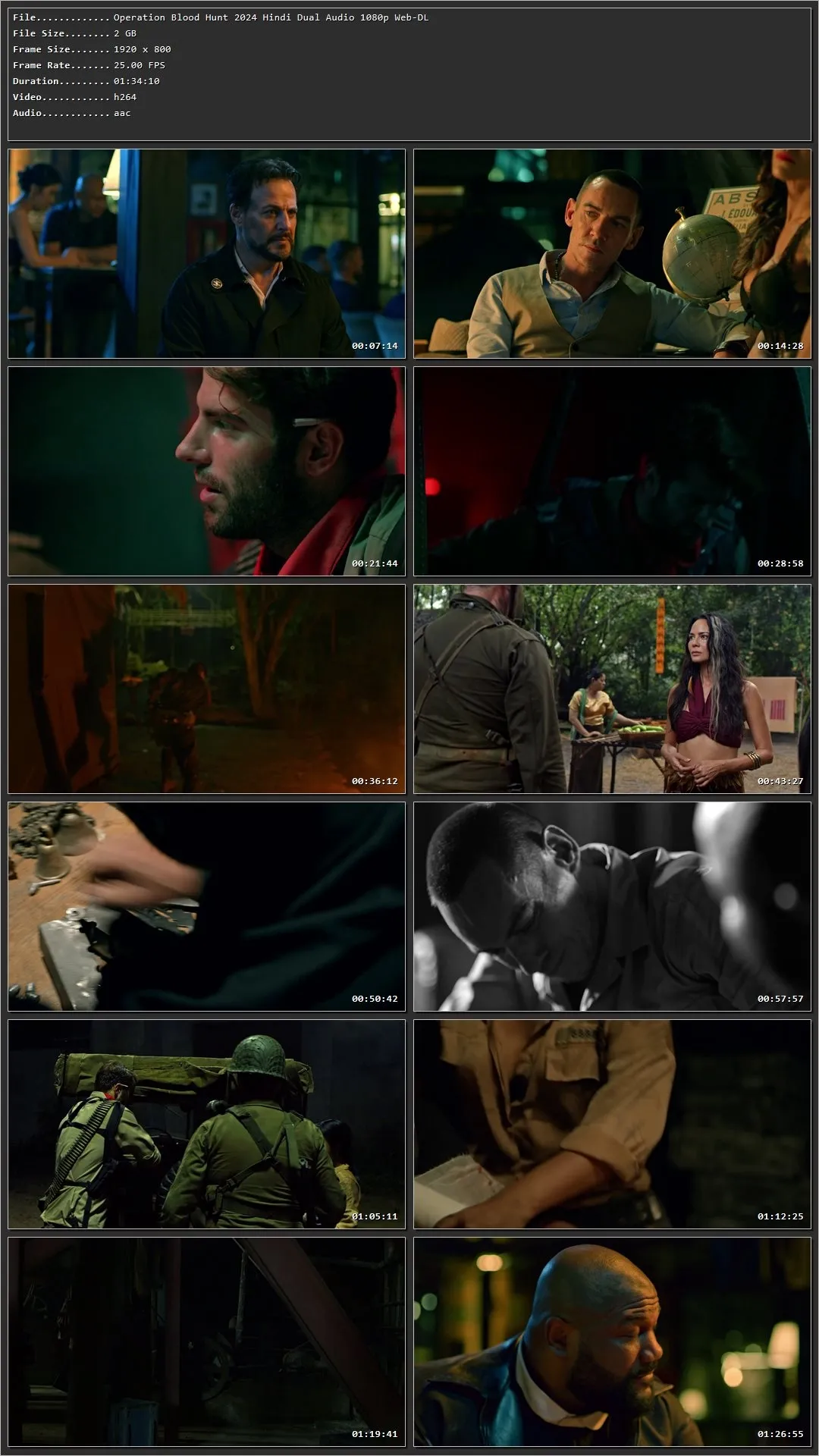 Operation Blood Hunt 2024 Hindi Dual Audio HDRip 1080p – 720p – 480p