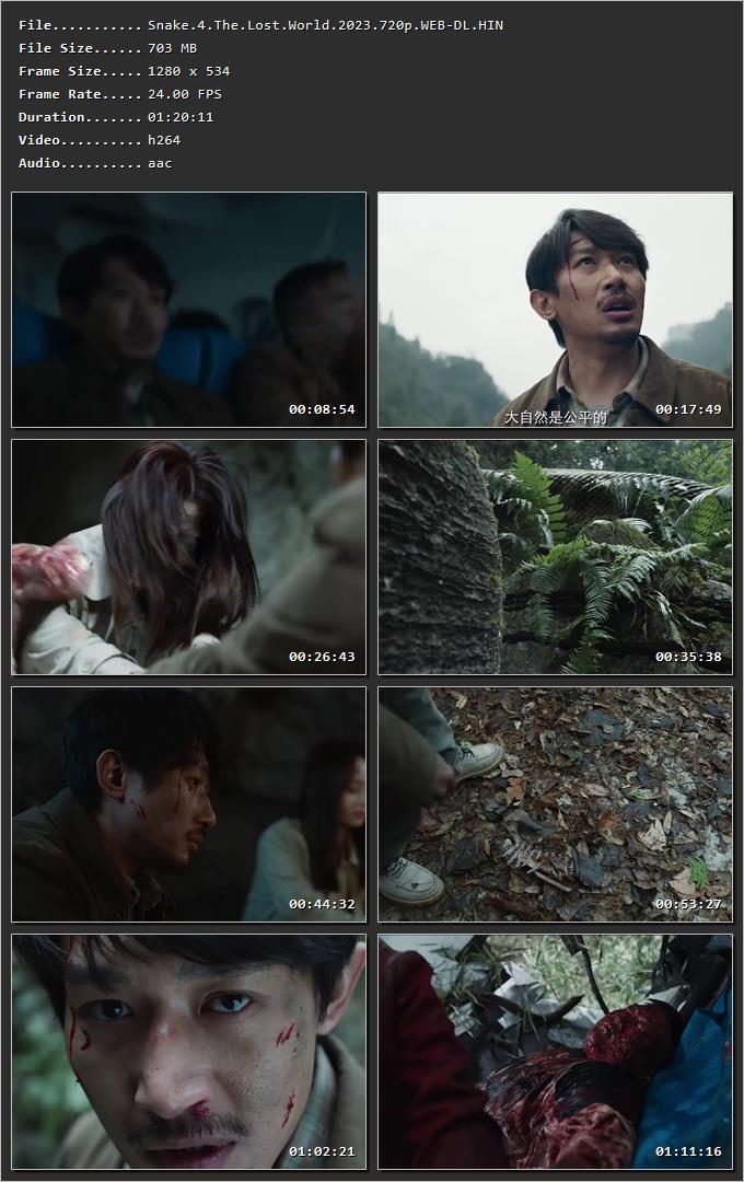 Snake 4 : The Lost World (2023) Hindi Dual Audio HDRip 1080p – 720p – 480p