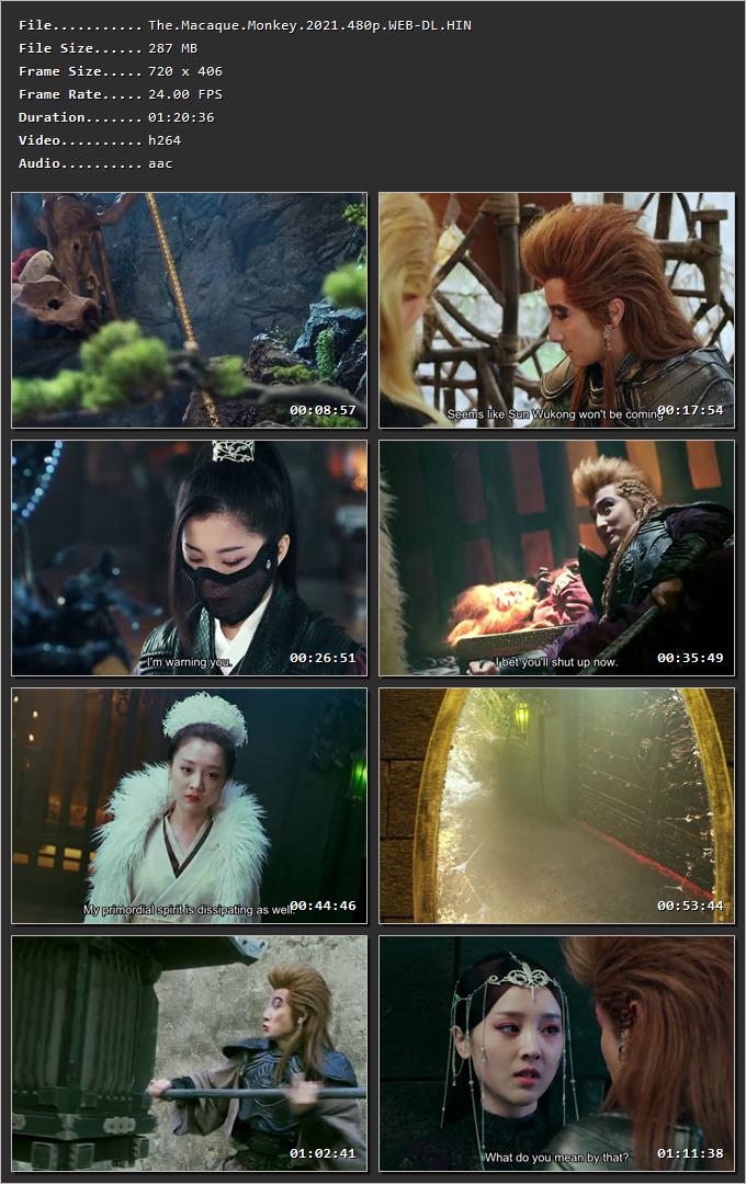 The Macaque Monkey (2021) Hindi Dual Audio HDRip 1080p – 720p – 480p