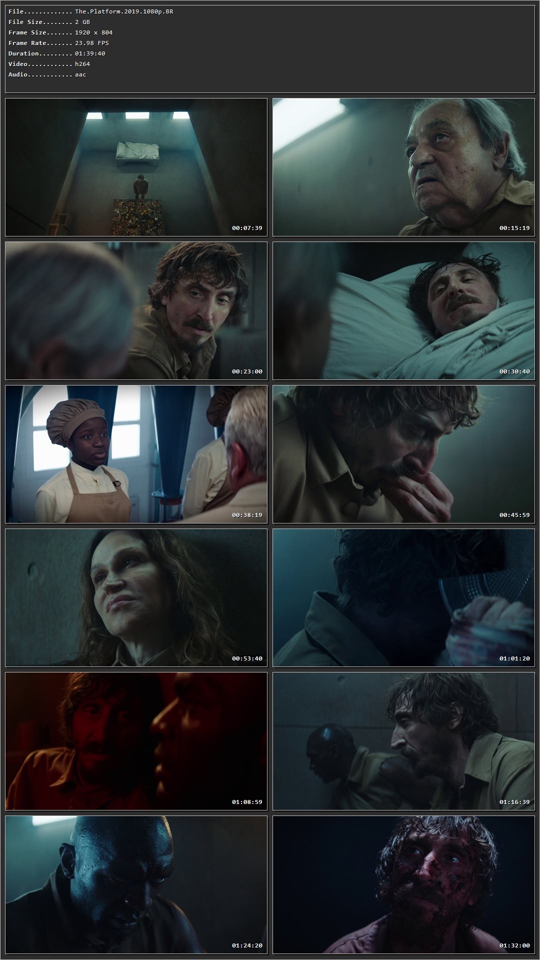 The Platform (2019) Hindi Dual Audio HDRip 1080p – 720p – 480p