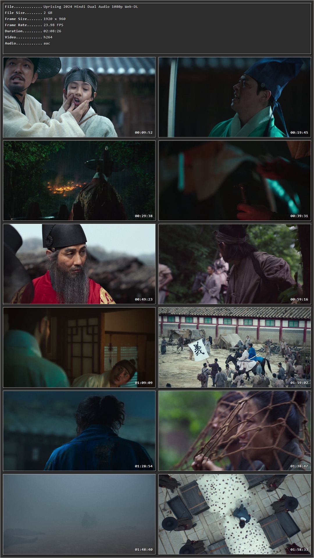 Uprising 2024 Hindi Dual Audio HDRip 1080p – 720p – 480p