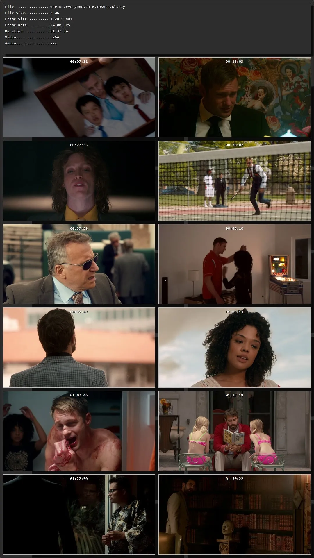 War on Everyone (2016) Hindi Dual Audio HDRip – 480p – 720p – 1080p